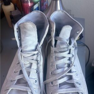 Converse Women's Gray High-Top Sneakers